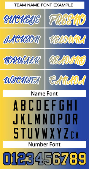 Baseball Jersey Font