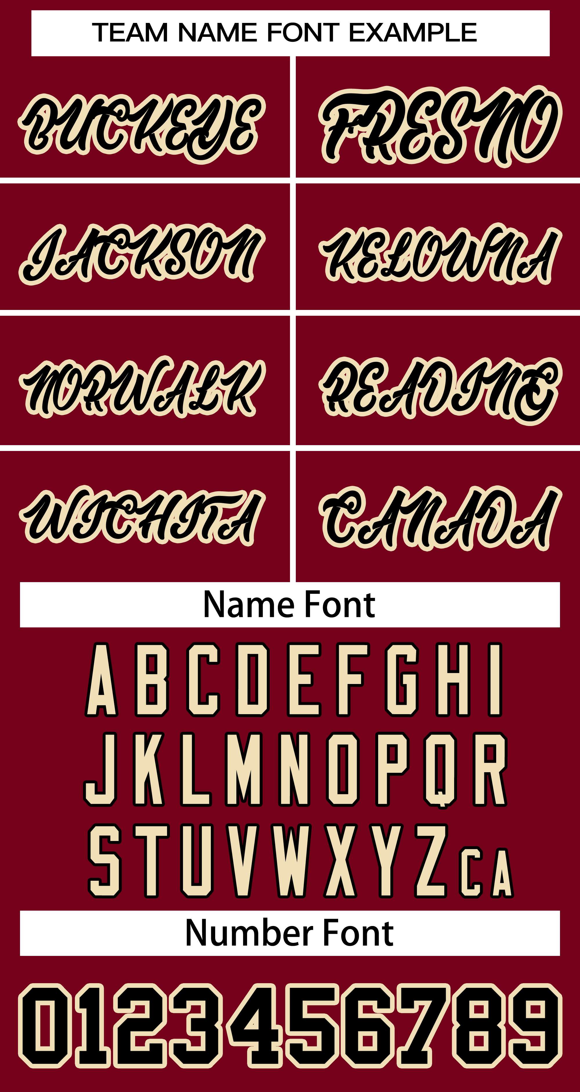 Baseball Jersey Font