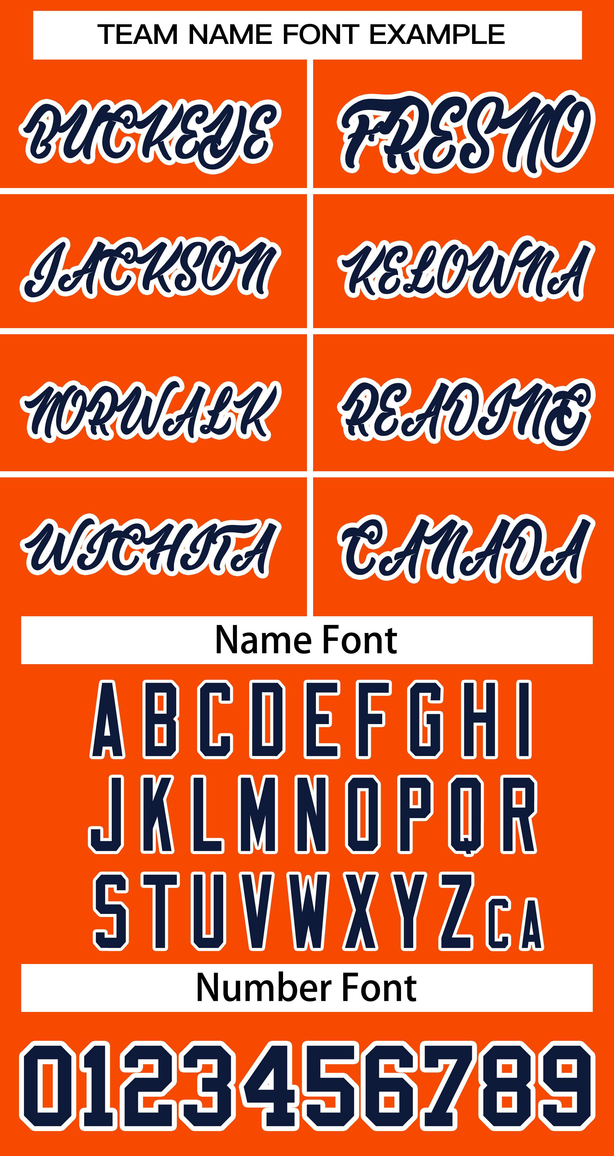 Baseball Jersey Font