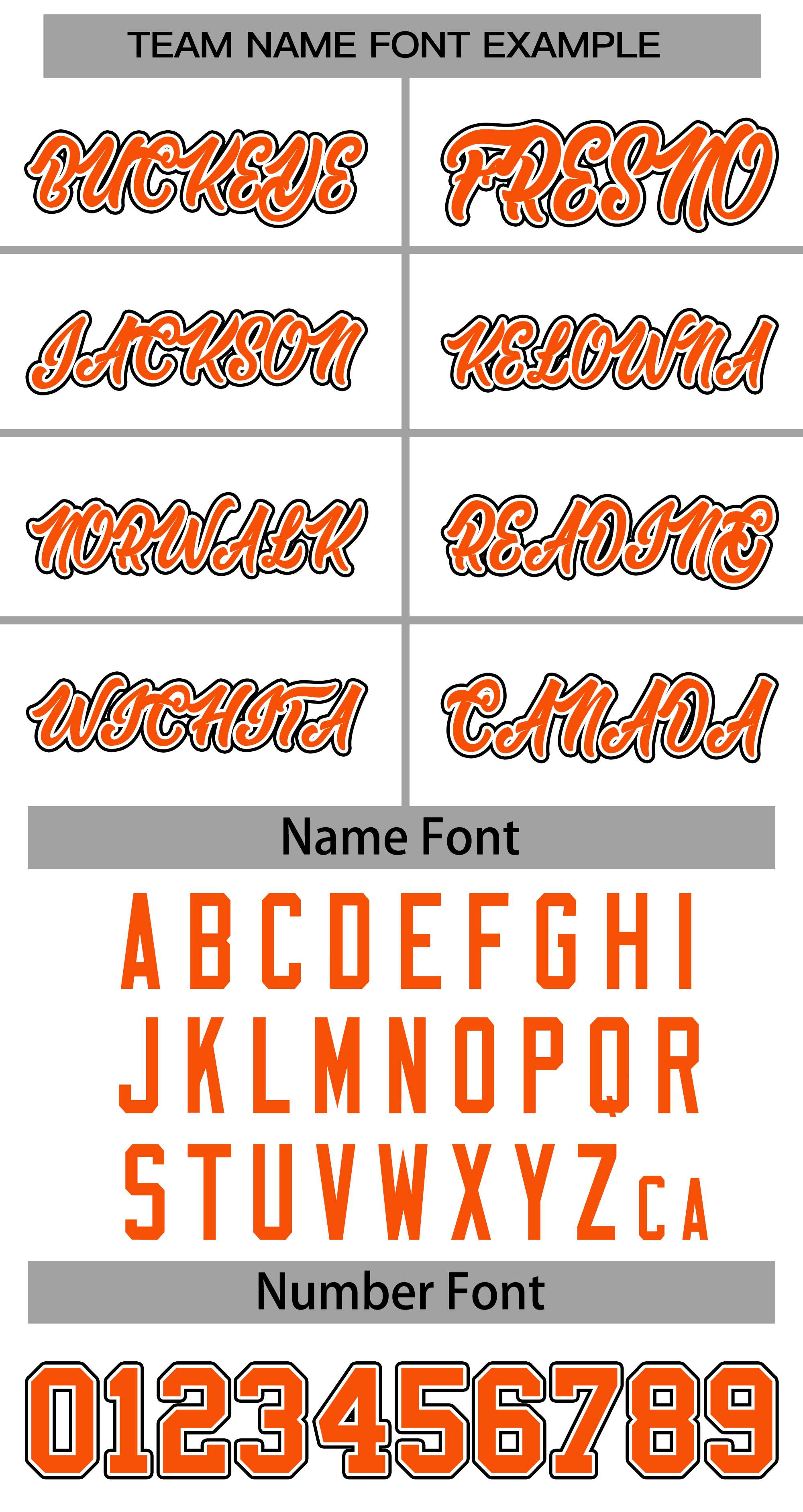 Baseball Jersey Font