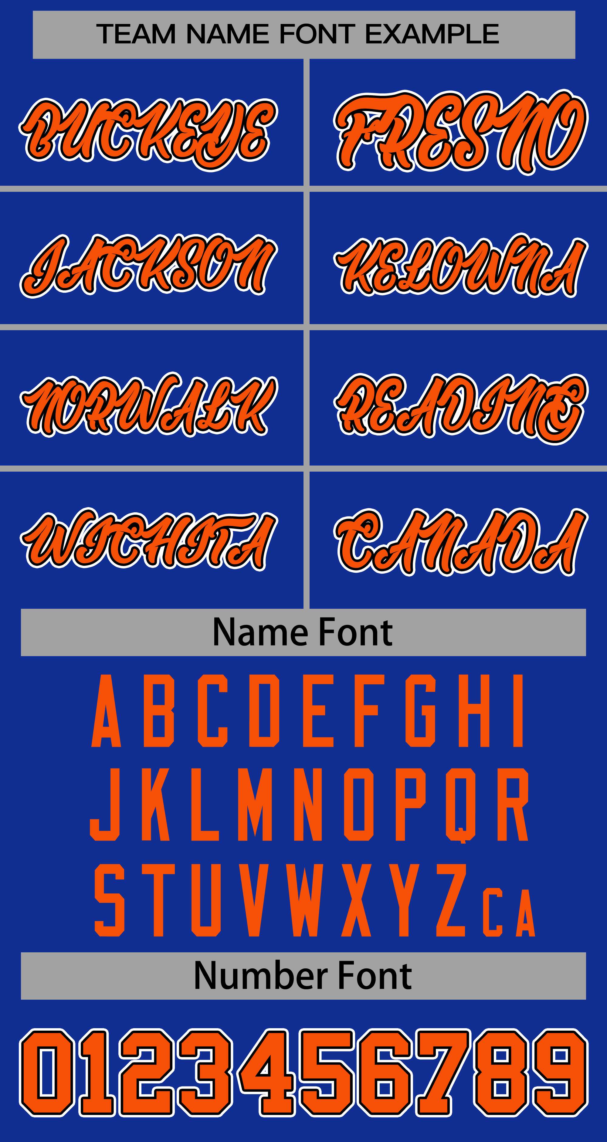 Baseball Jersey Font