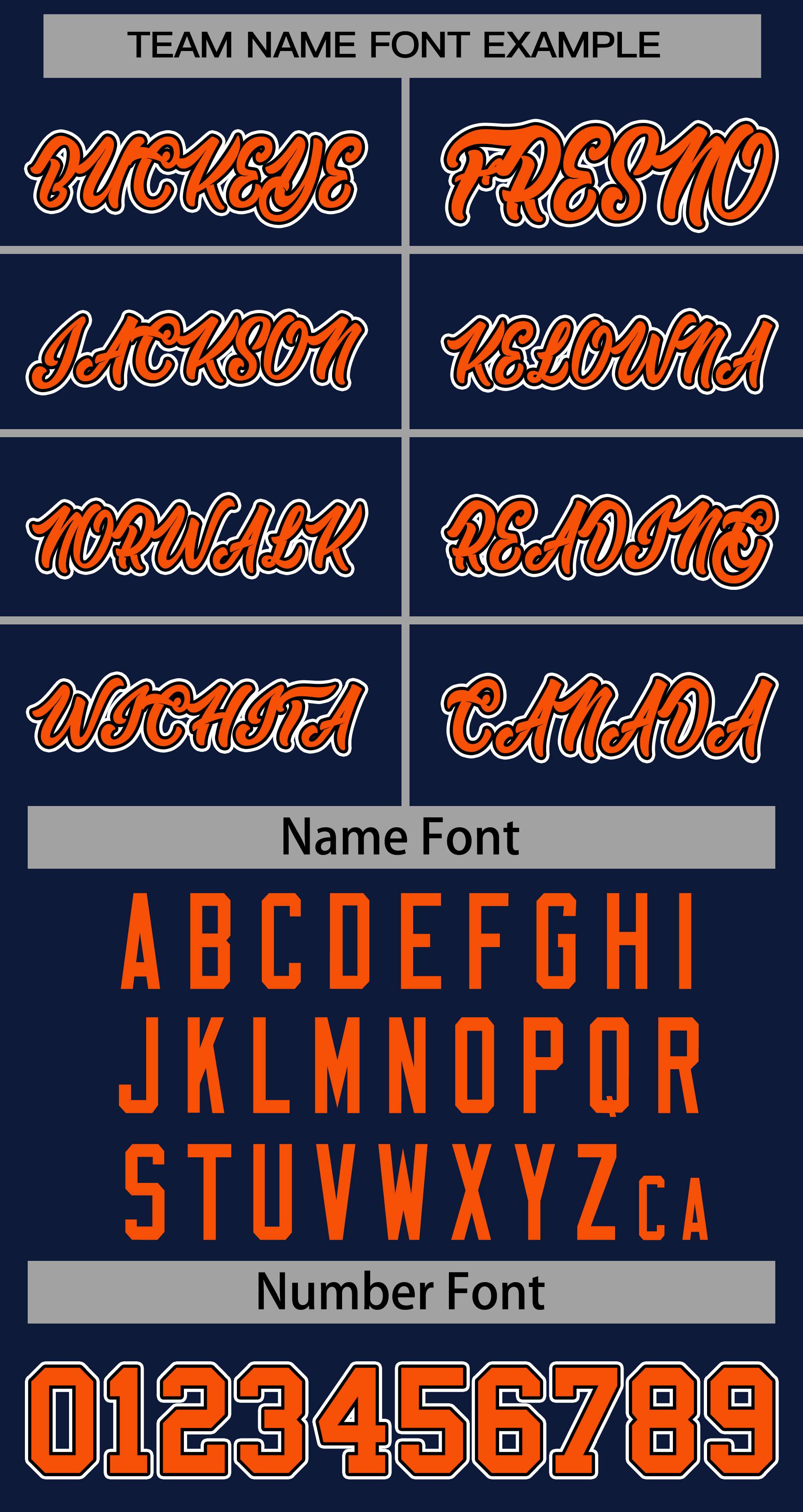 Baseball Jersey Font