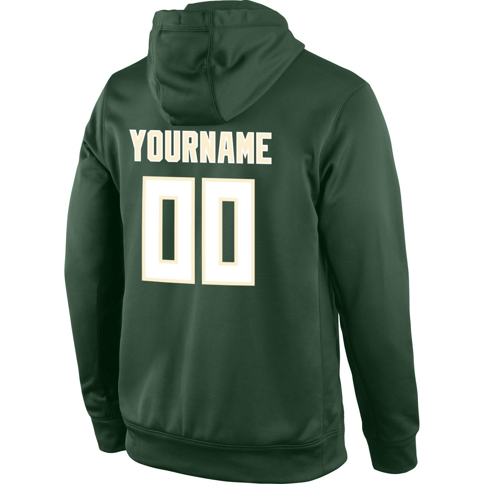 Custom Green Classic Style Uniform Pullover Fashion Hoodie