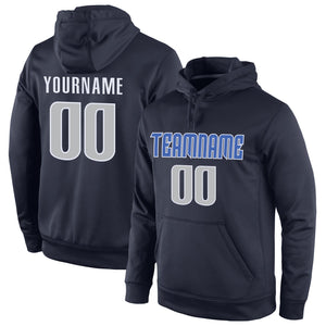 Custom Navy Classic Style Uniform Pullover Fashion Hoodie